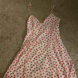 Cute heart flowy dress from Express